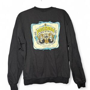 Champion Men's Black and Grey Sweatshirt